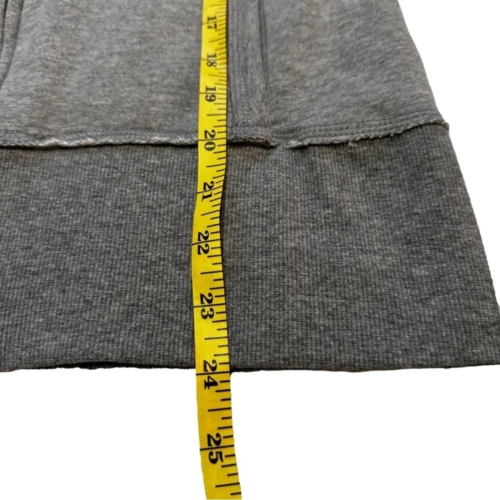 Converse One Star Women's Gray Hoodie Sweatshirt Size M NWT Front Pockets Zip - Picture 12 of 14